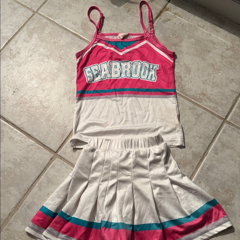 Doxrmuru Girls Cheerleader Cheerleading Outfit - Picture 9 of 9